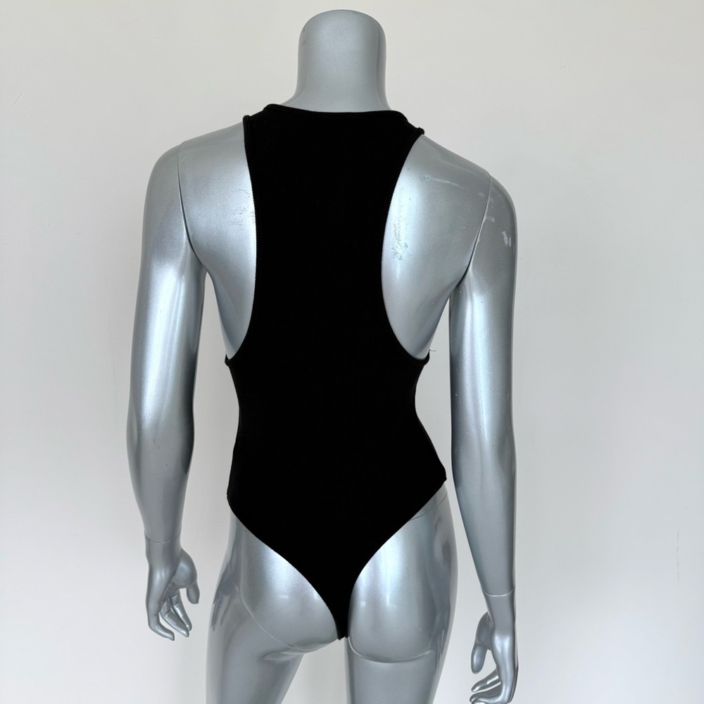 Free People women black bodysuit size XS - Picture 3 of 6